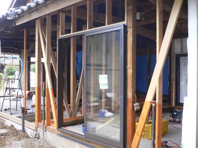 栃木小山　古民家再生リフォーム窓